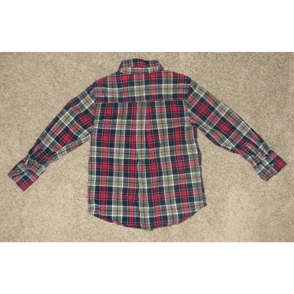 Gymboree Holiday Shop Plaid Shirt Size XS 4 - Picture 3 of 4
